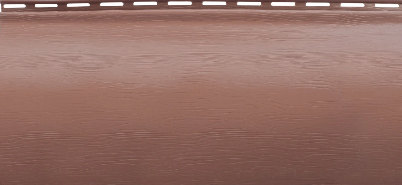 Акриловый сайдинг Блокхаус Премиум, Красно-коричневый Вн-01 3100х200мм