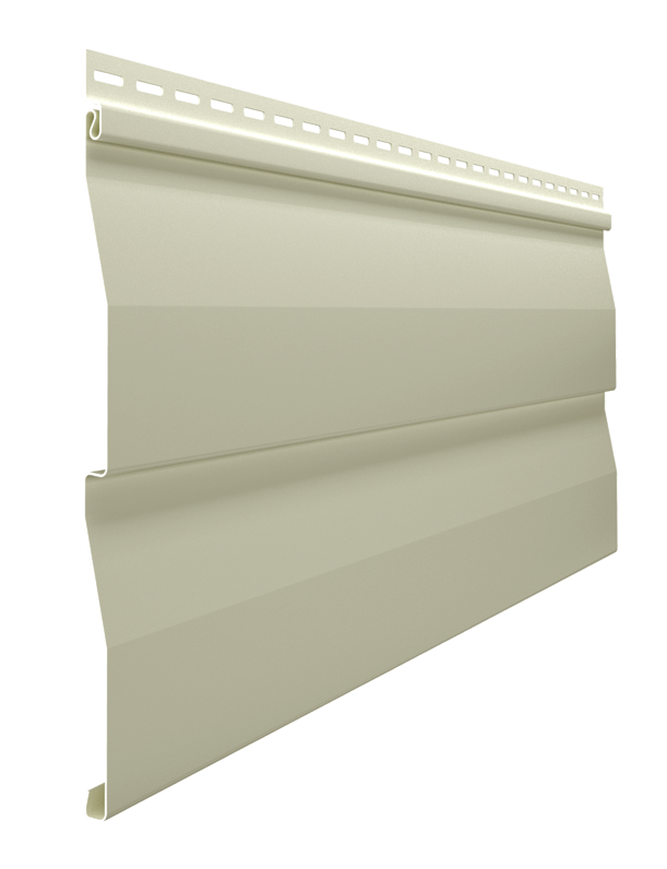 Сайдинг виниловый корабельный брус Docke Standard D4.5D Сливки