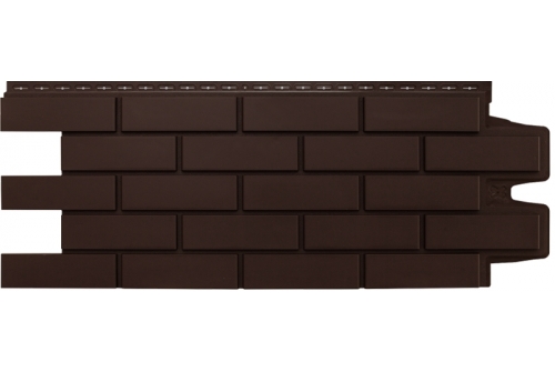 Фасадная панель Grand Line Клинкерный кирпич Классик шоколадный