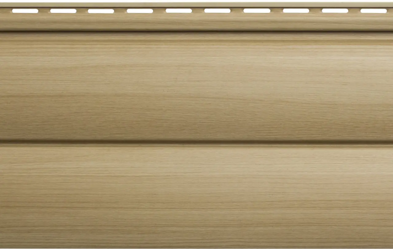 Крашеный сайдинг «Блок-хаус» Люкс, Ольха Вн-03 3000х222мм