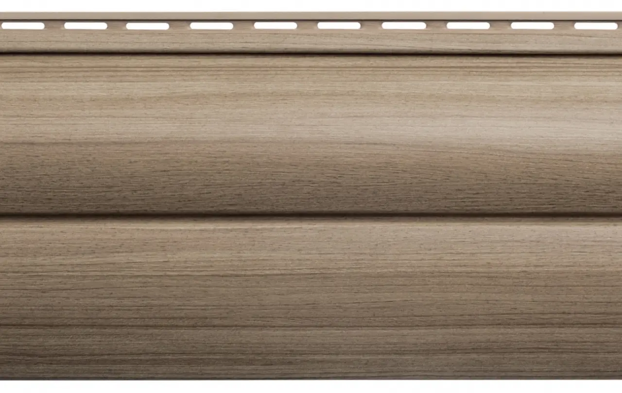 Крашеный сайдинг «Блок-хаус» Люкс, Орех Вн-03 3000х222мм