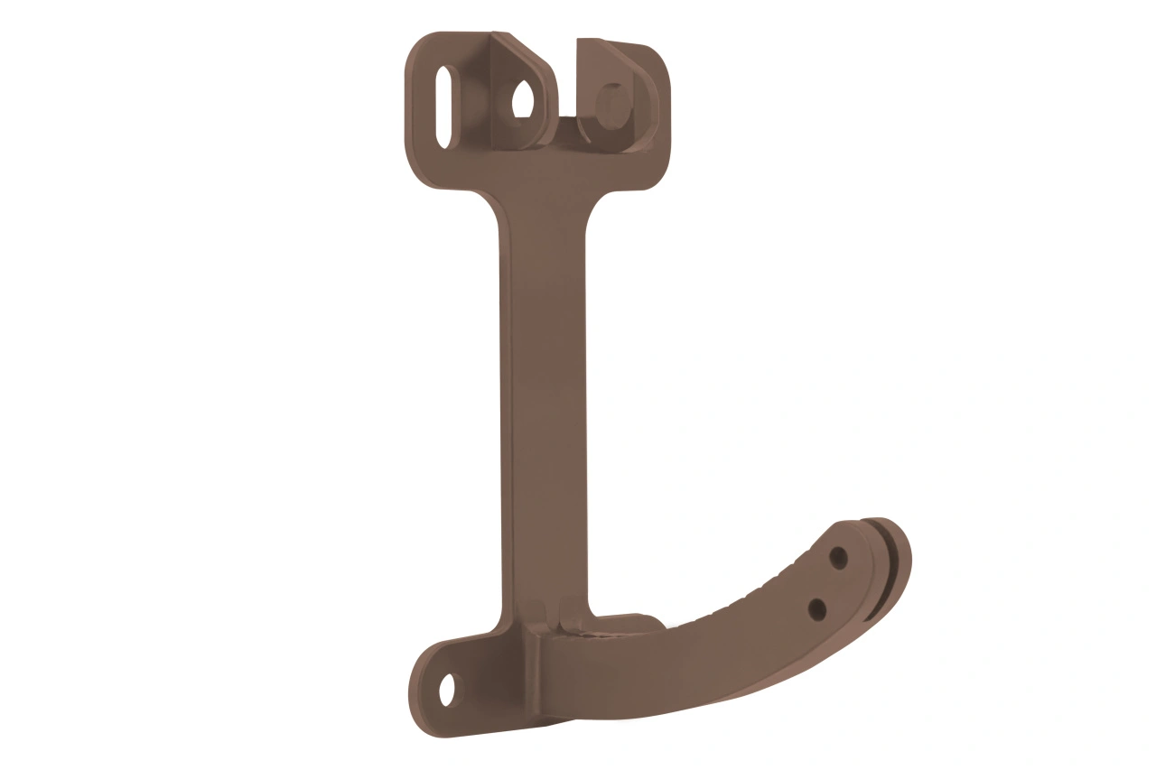 Поворотный элемент кронштейна, ПВХ, серия Стандарт, цвет Коричневый
