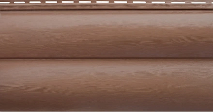 БЛОКХАУС Акриловый сайдинг | Премиум, Красно-коричневый ВН-02 3100х320мм