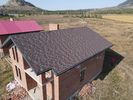 Ламинированная черепица Серия Dragon Premium, слива