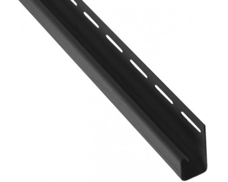 Планка "J - trim" графит Т-15 - 3,00м