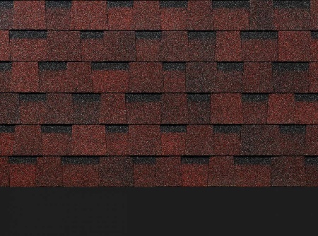 Ламинированная черепица Серия Dragon Europa, красный Ламинированная черепица Серия Dragon Europa, красный