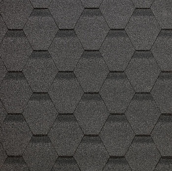 Мягкая кровля Docke Basic Шестигранник Серый (1 кв.м) Мягкая кровля Docke Basic Шестигранник Серый (1 кв.м)