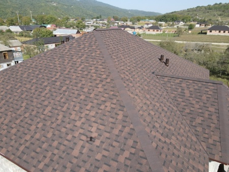 Ламинированная черепица Серия Dragon Premium, зрелый каштан