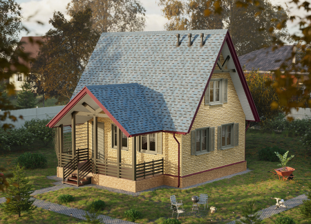 Ламинированная черепица Серия Dragon Standard, голубика Ламинированная черепица Серия Dragon Standard, голубика