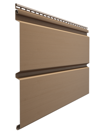 Сайдинг виниловый брус Docke D6S PASTEL Капучино