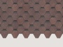 Гибкая черепица Standard, Сота, Коричневый Гибкая черепица Standard, Сота, Коричневый
