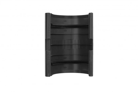 Муфта жёлоба, ПВХ, серия Элит, цвет Графит