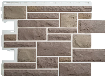 Фасадная панель Камень Пражский, цвет 03