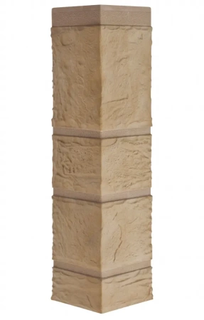 Наружный угол Камень, цвет Жёлтый