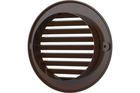 Вентиляционная решётка №9 диаметр 160мм. (коричневая)
