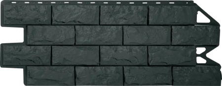 Фасадная панель Фагот ЭКО, цвет Графит