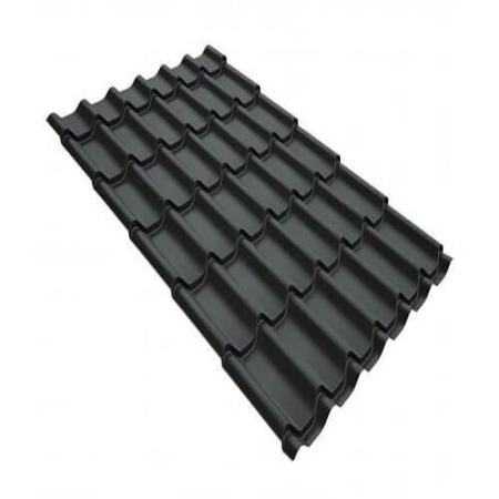 Металлочерепица GRAND LINE Kamea 1180 0,5 Satin RAL 7024