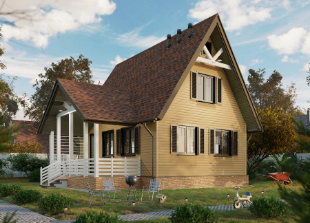 Ламинированная черепица Серия Dragon Lux, кофе