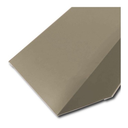 Планка ендовы нижней Grand Line 300х300 мм PE-foi 0,4 l RAL 8017 Планка ендовы нижней Grand Line 300х300 мм PE-foi 0,4 l RAL 8017