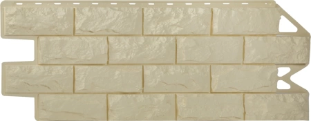 Фасадная панель Фагот ЭКО, цвет Песчаный