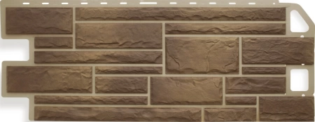 Фасадная панель Камень, цвет Сланец