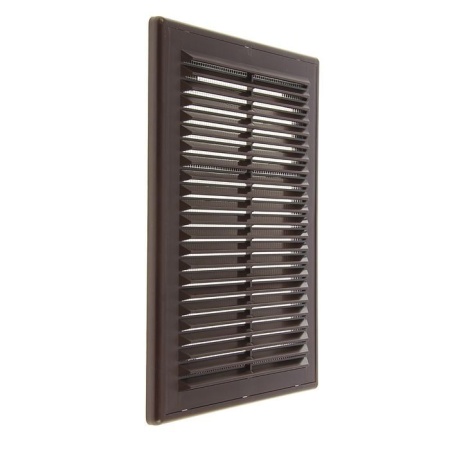 Вентиляционная решётка №14 1.0х100х500мм. (коричневая)