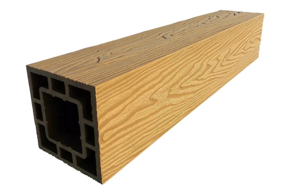 Опорный столб 125x125мм, орех, 3 м