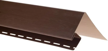 Планка "околооконная" орех тёмный Т-17 - 3,00м "вн"