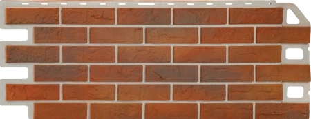 Фасадная панель Кирпич Рустикальный, цвет 03 Фасадная панель Кирпич Рустикальный, цвет 03
