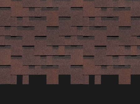 Гибкая черепица Premium, Генуя, Зрелый каштан Гибкая черепица Premium, Генуя, Зрелый каштан