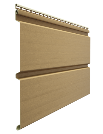 Сайдинг виниловый брус Docke D6S PASTEL Карамель