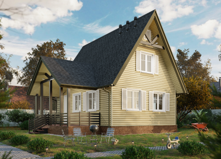 Ламинированная черепица Серия Dragon Standard, тёмно-серый