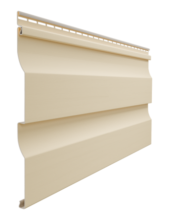 Сайдинг виниловый корабельный брус Docke D4.5D NATURE Светлый клён