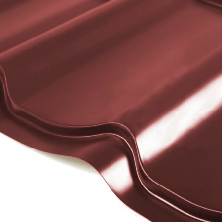 Металлочерепица GRAND LINE Classic 1180х2250 мм 0,45 PE RAL 8017