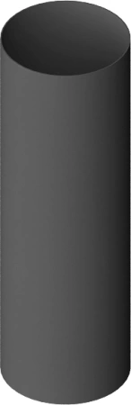 Труба водосточная 3м, ПВХ, серия Элит, цвет Графит