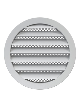 Вентиляционная решётка №9 диаметр 160мм. (белая)