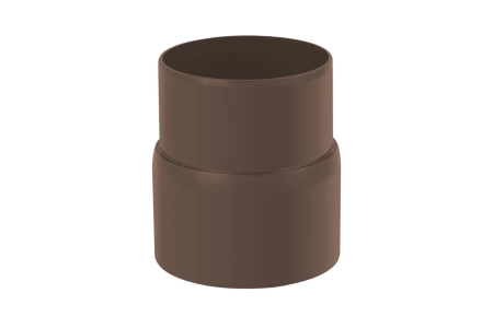 Муфта трубы, ПВХ, серия Стандарт, цвет Коричневый
