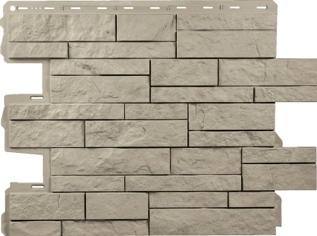 Фасадная панель Шотландия ЭКО, цвет Кремовый