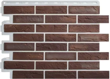 Фасадная панель Кирпич Рижский, цвет 01