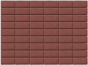 Брусчатка 200х100х60 Оранжевый