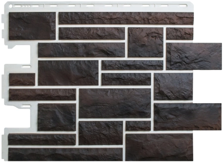 Фасадная панель Камень Пражский, цвет 05