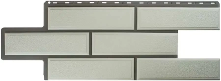 Фасадная панель Камень Венецианский, цвет Белый