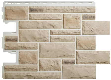 Фасадная панель Камень Пражский, цвет 01