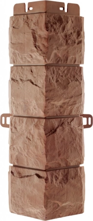 Наружный угол Фагот ЭКО, цвет Терракотовый