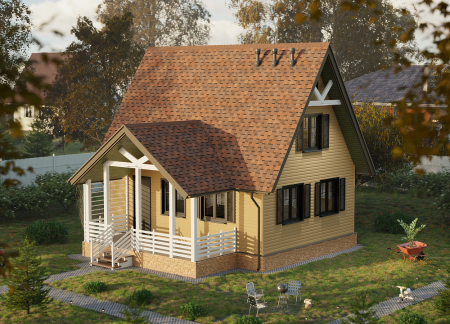 Ламинированная черепица Серия Dragon Lux, кофе