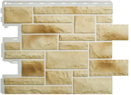 Фасадная панель Камень Пражский, цвет 04