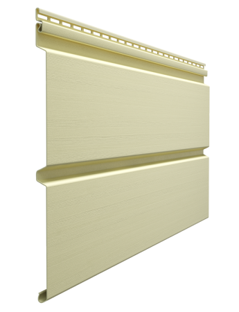 Сайдинг виниловый брус Docke D6S PASTEL Банан