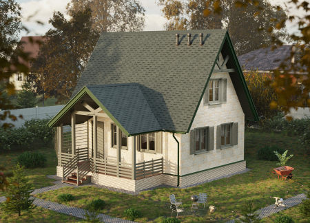 Гибкая черепица Europa, Матрица, Серый