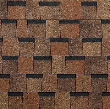 Ламинированная черепица Docke LUX Dragon Брауни (1кв.м.) Ламинированная черепица Docke LUX Dragon Брауни (1кв.м.)