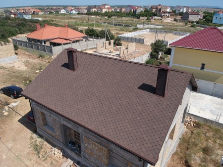 Гибкая черепица Premium, Ницца, Какао